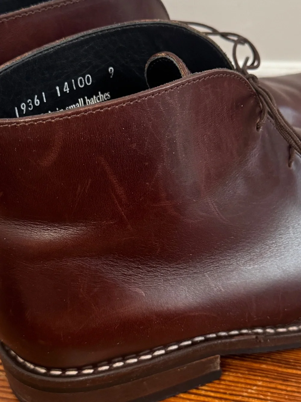 Thursday Boot Co Chukka Men's 13 Brown Scout Leather Lace Up Ankle Boots